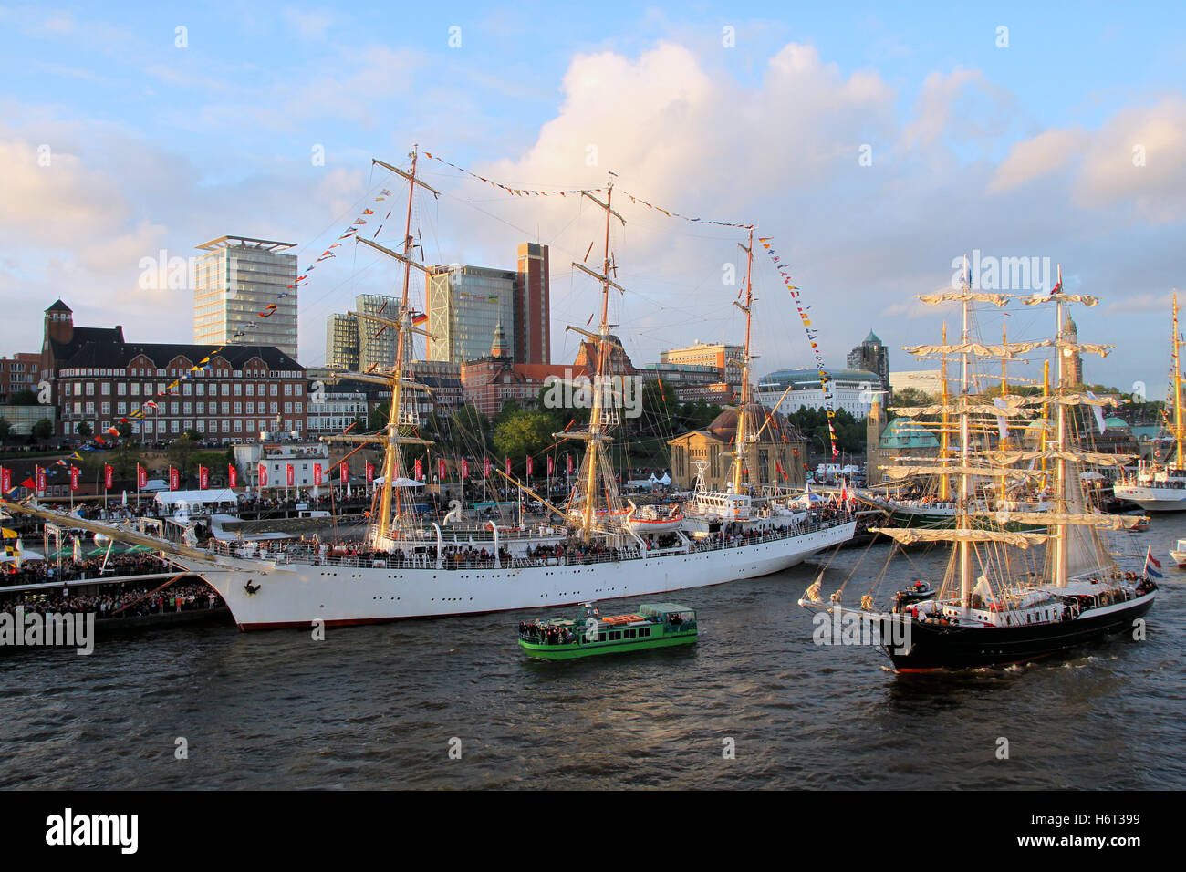 Hafengeburtstag hamburg Stockfoto