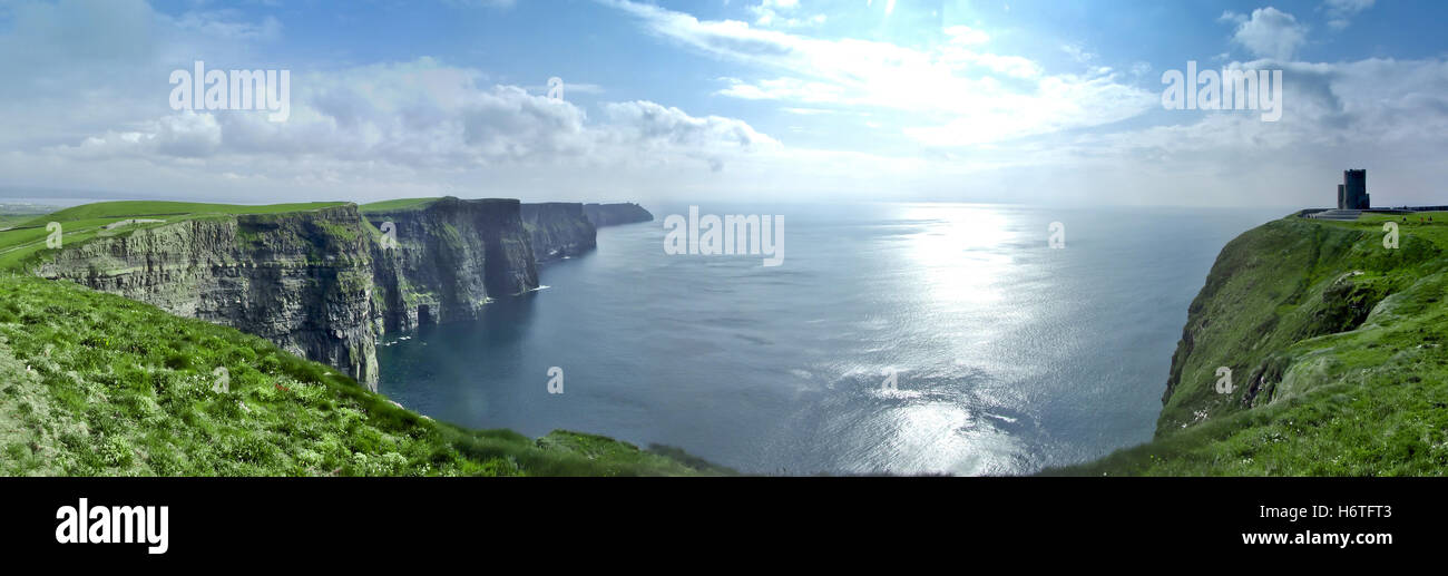 Irland, Klippe, Irisch, blau, Bewegung, Verschiebung, Bewegung, Bewegung, Reisen, Stockfoto