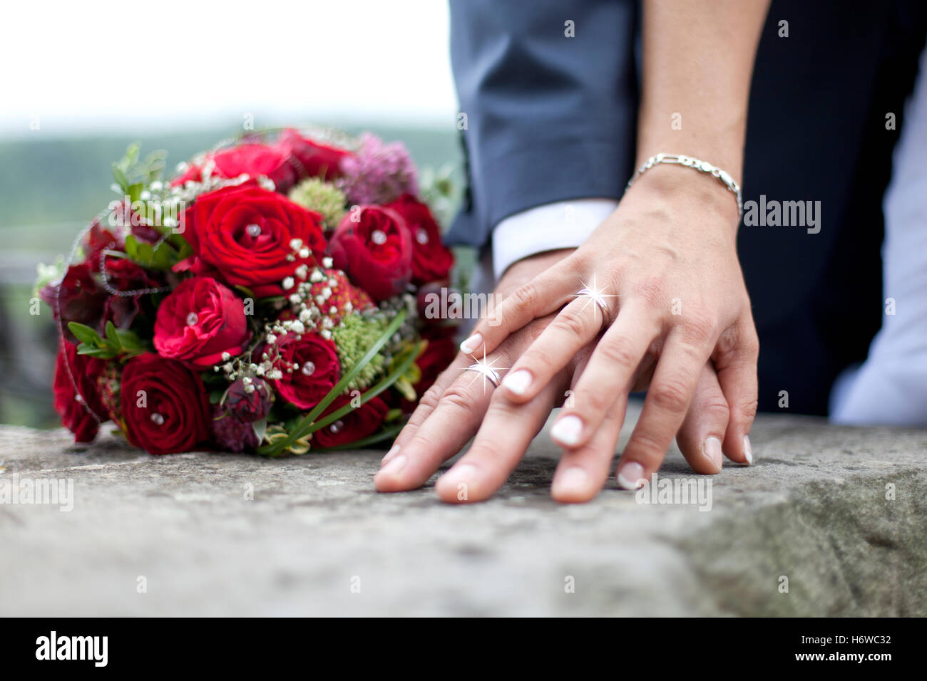 Nahaufnahmen von Körperteilen Stockfoto