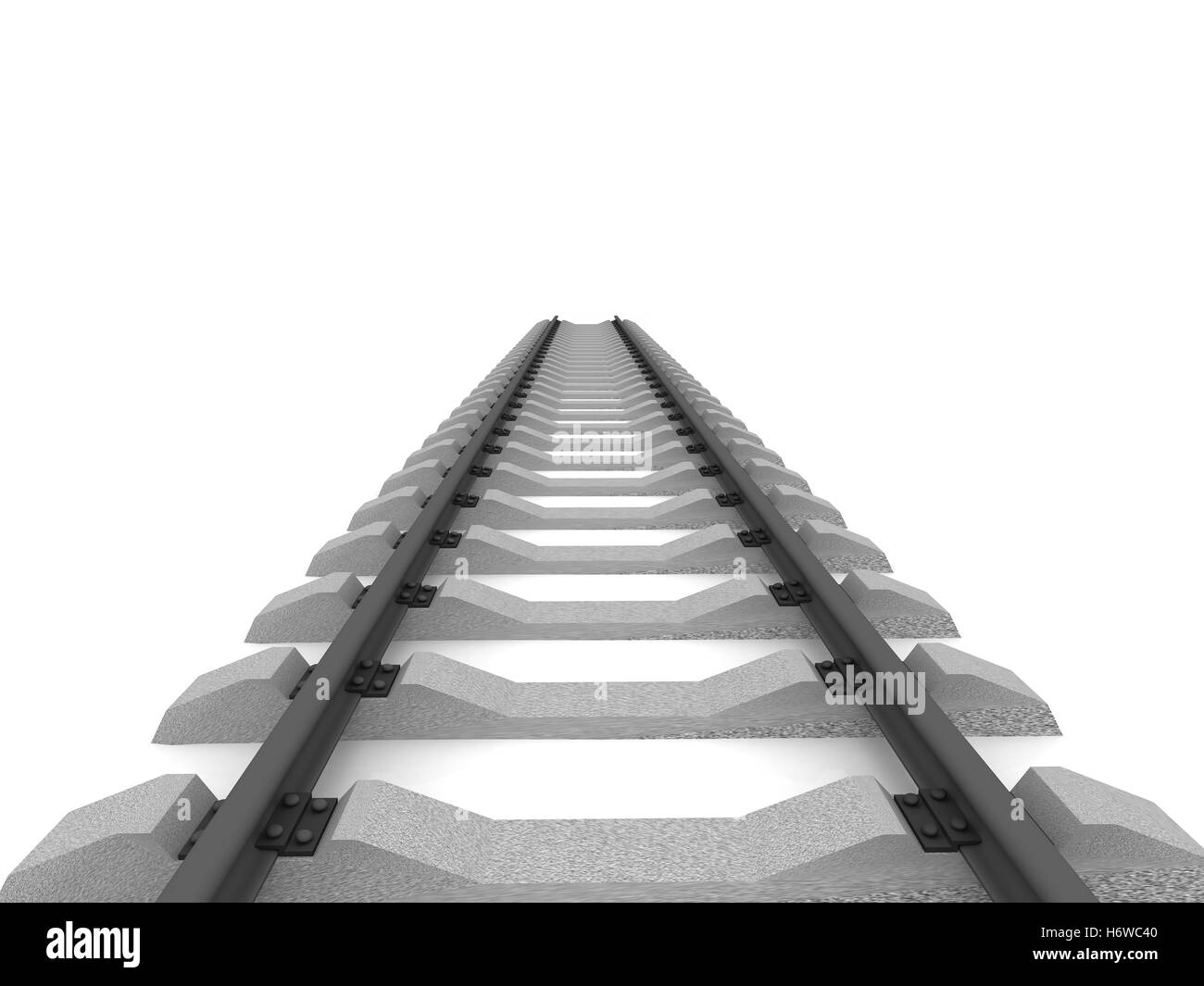 Nähe Bahnhof Lok Zug Motor Rollmaterial Eisenbahnfahrzeug Transportmittel Reisen aufzugeben gehe Weg abzuweichen verschwinden verschwindende Stockfoto