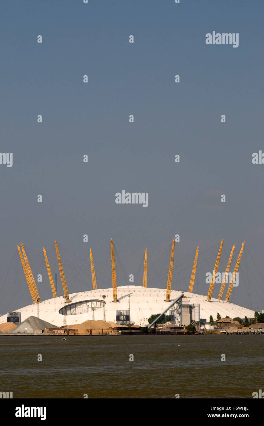 Die Kuppel, Millennium Dome, der O2, London, England, Vereinigtes Königreich, Europa Stockfoto