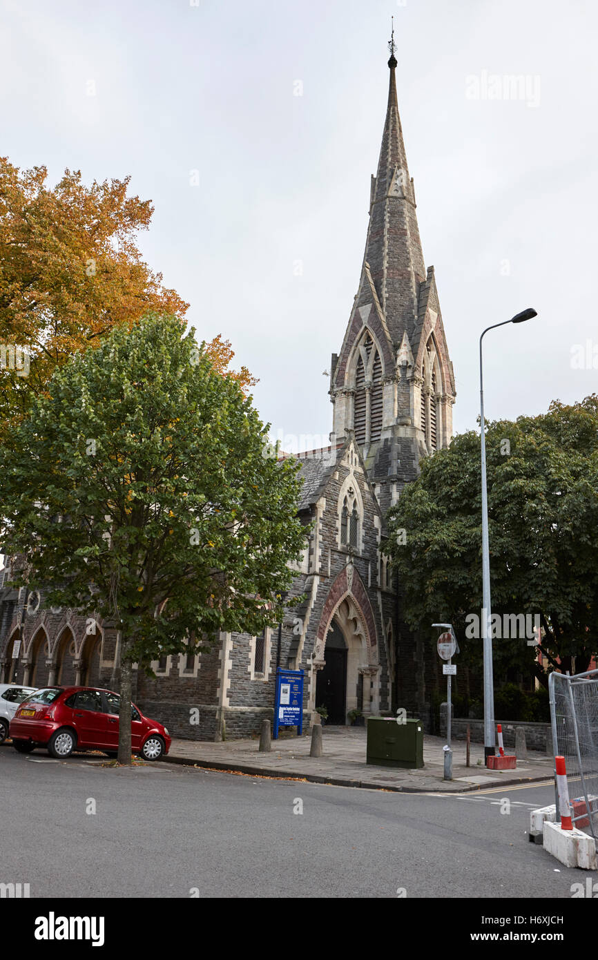 City Vereinigte Reformierte Kirche Cardiff Wales Großbritannien Stockfoto