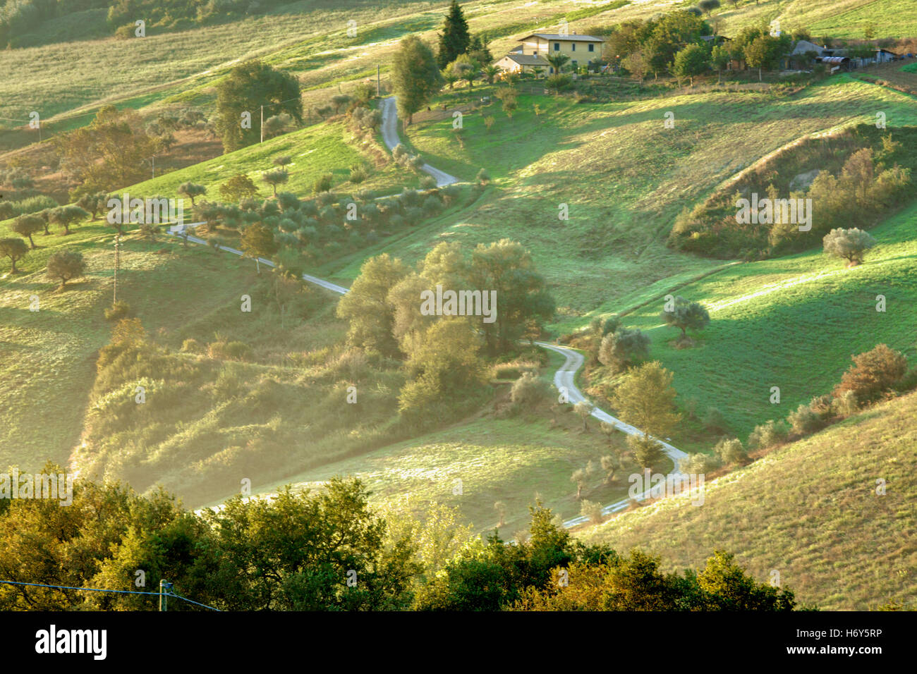 Abruzzen-Italien Stockfoto