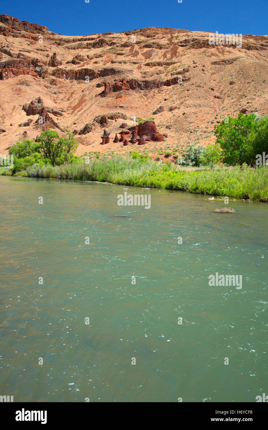 Unteren Owyhee River Canyon, Vale Bezirk Bureau of Land Management, Oregon Stockfoto