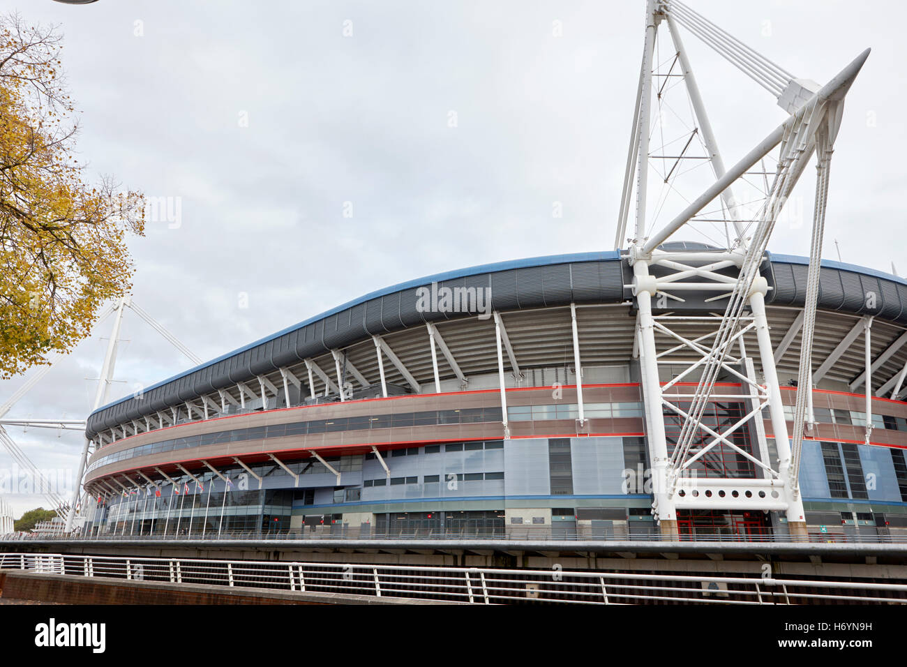 Fürstentum Stadion ehemals Millenium Stadium, Cardiff Wales Großbritannien Stockfoto