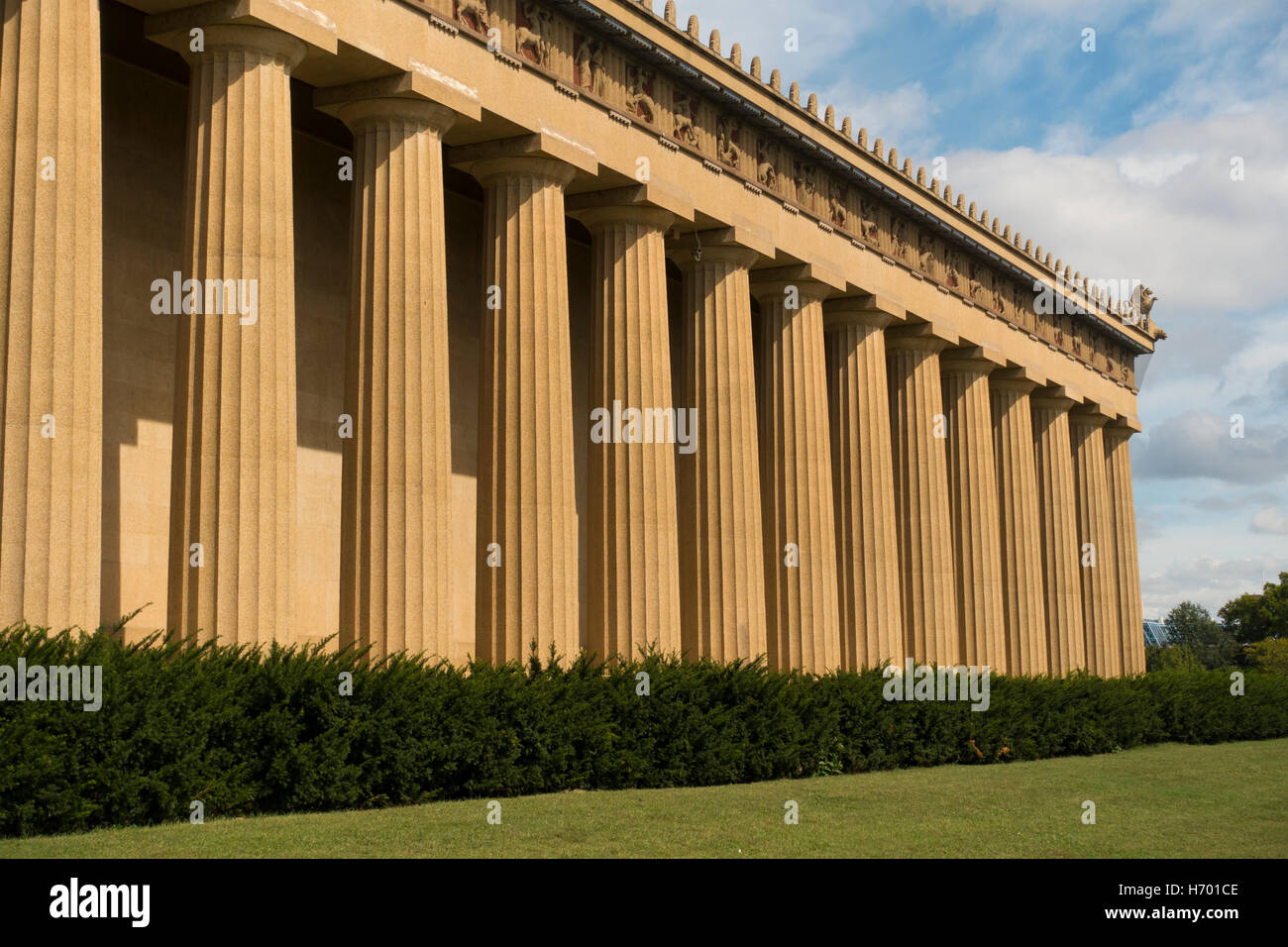 Parthenon Gebäude in Nashville Tennessee TN Stockfoto