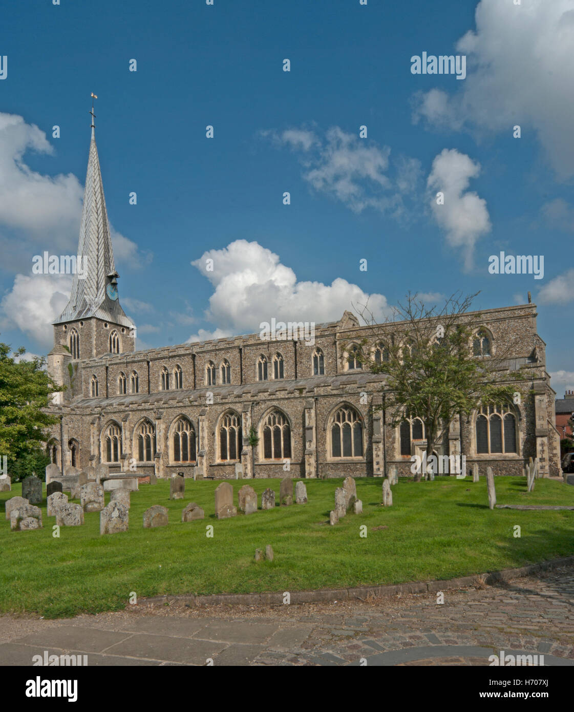 Hadleigh, Suffolk, England, St. Mary Church, Stockfoto