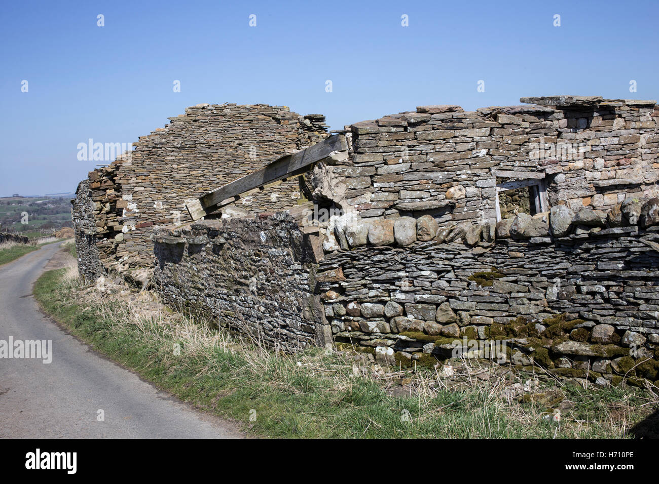 Tore und Wanderwege in Coverdale, Yorkshire Dales Stockfoto