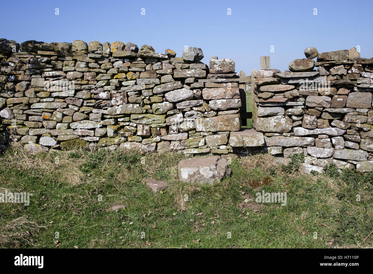 Tore und Wanderwege in Coverdale, Yorkshire Dales Stockfoto