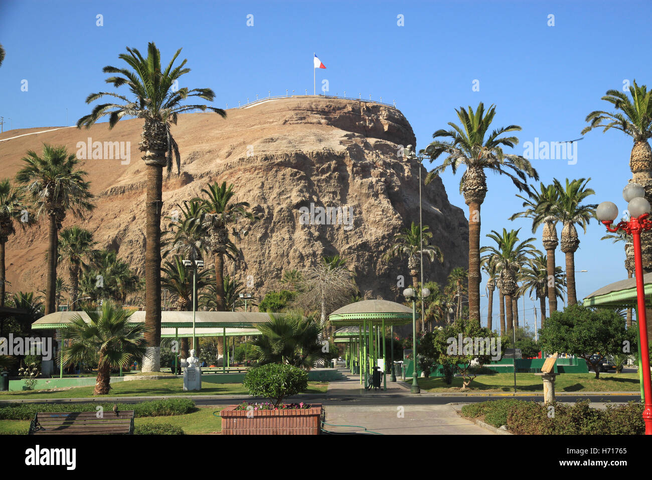 Arica, Chile. Stockfoto