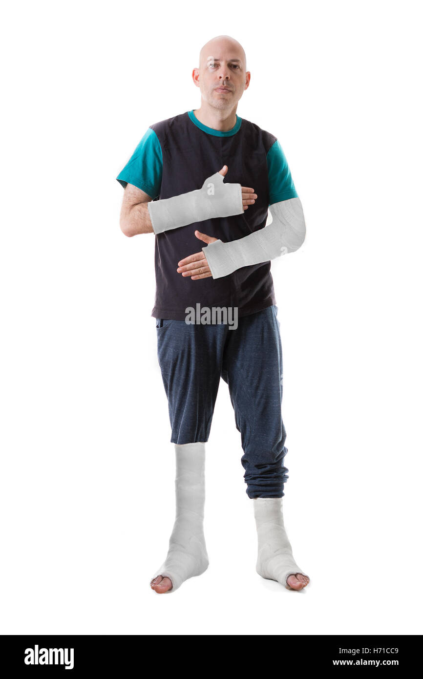 Beide arme gebrochen Fotos und Bildmaterial in hoher Auflösung Alamy