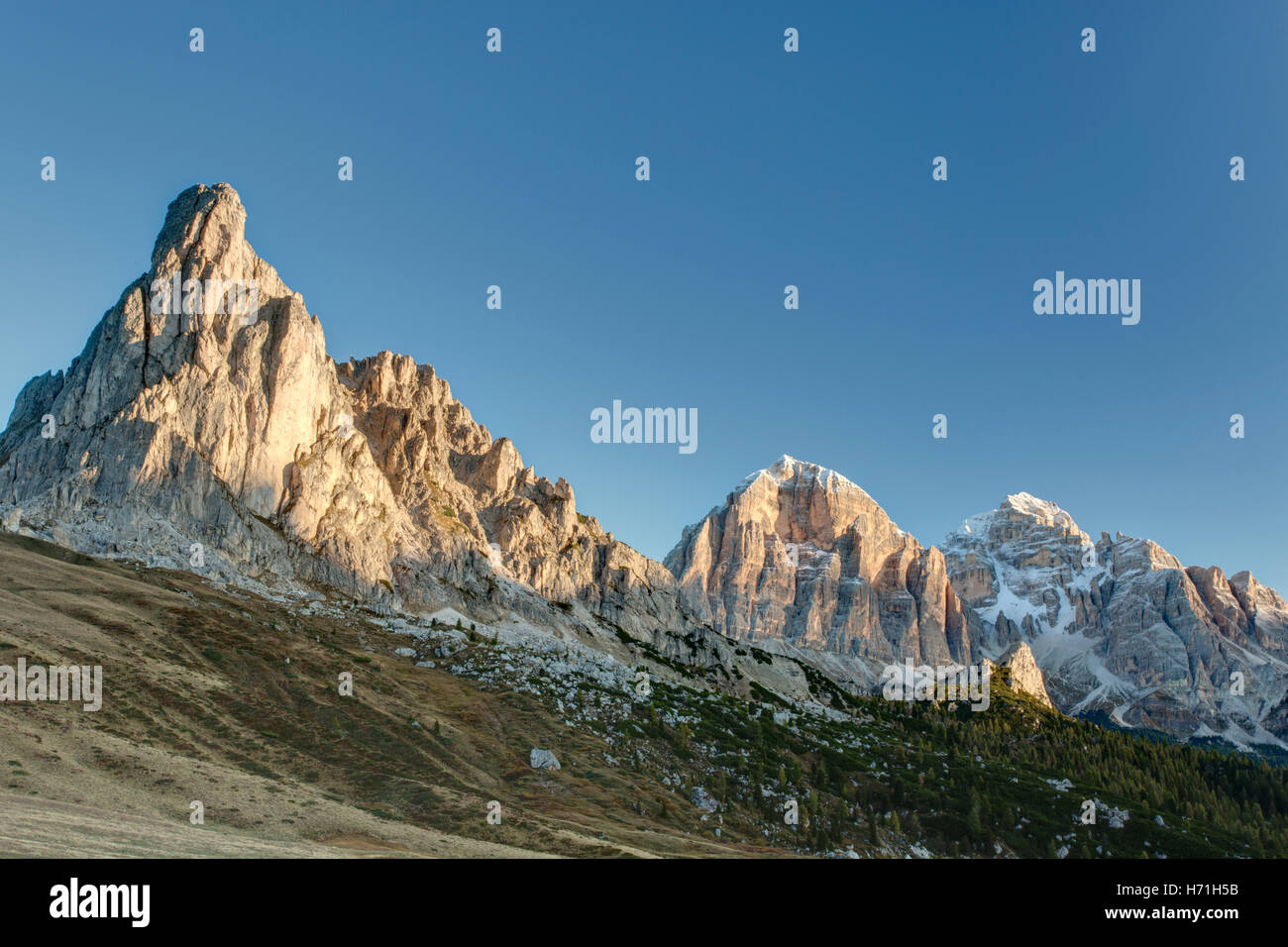 Italienischen Dolomiten in der Nähe von Cortina d ' Ampezzo Italiano Dolomiti Vicino Cortina d ' Ampezzo Stockfoto