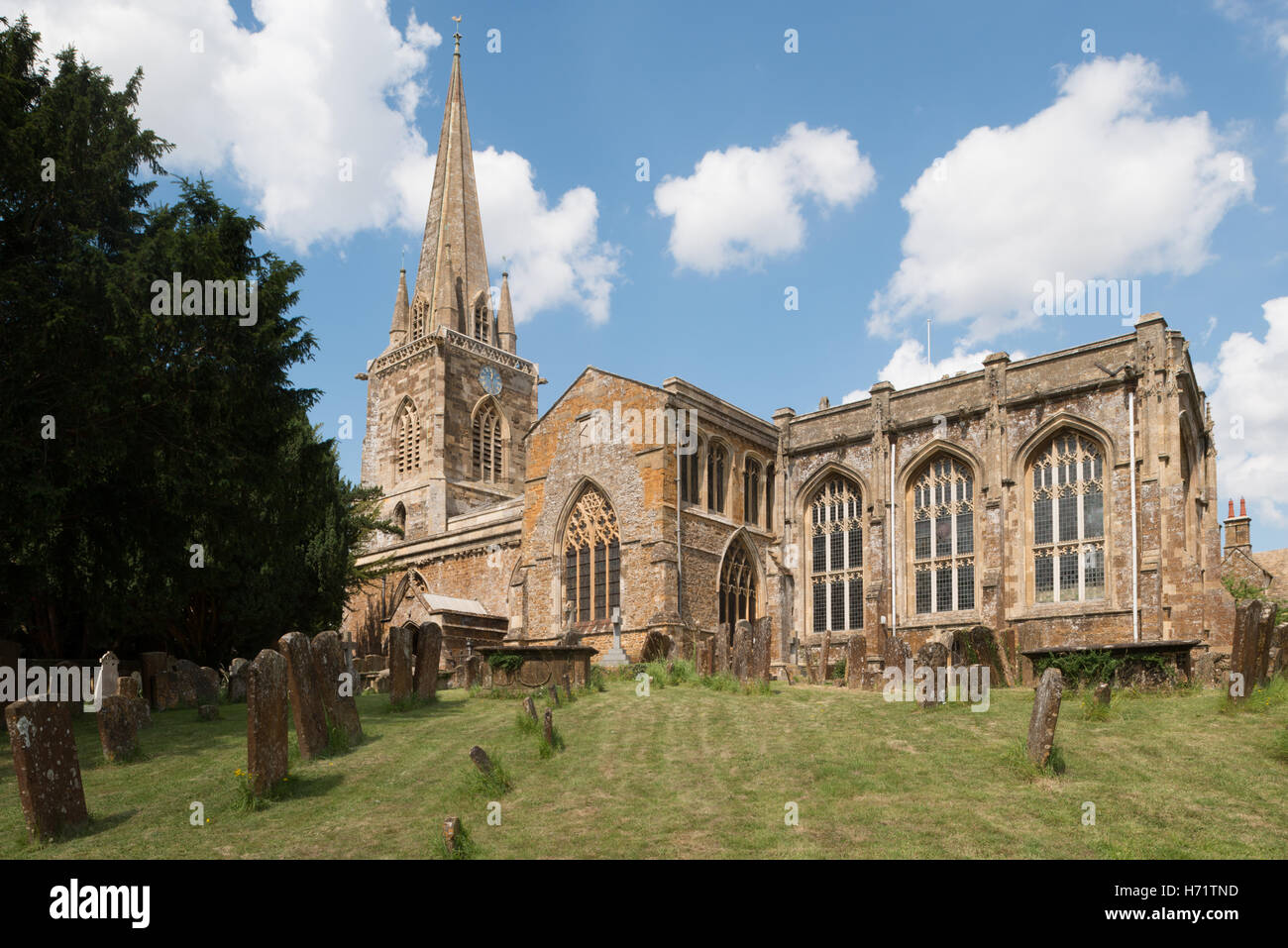 St. Marien Kirche, Norden Oxfordshire, England, UK Stockfoto