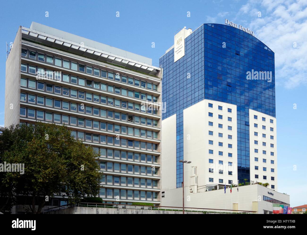 Hotel Dom Pedro Palace in Lissabon Portugal Stockfoto