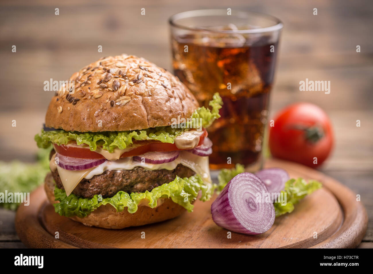Fast Food Stockfoto