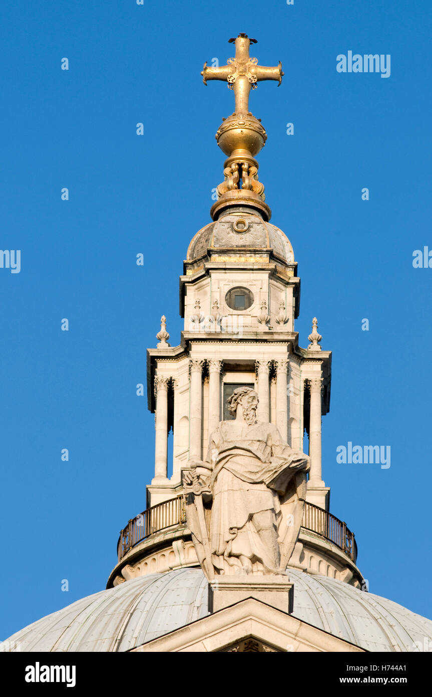 St. Pauls Cathedral, London, England, Vereinigtes Königreich, Europa Stockfoto