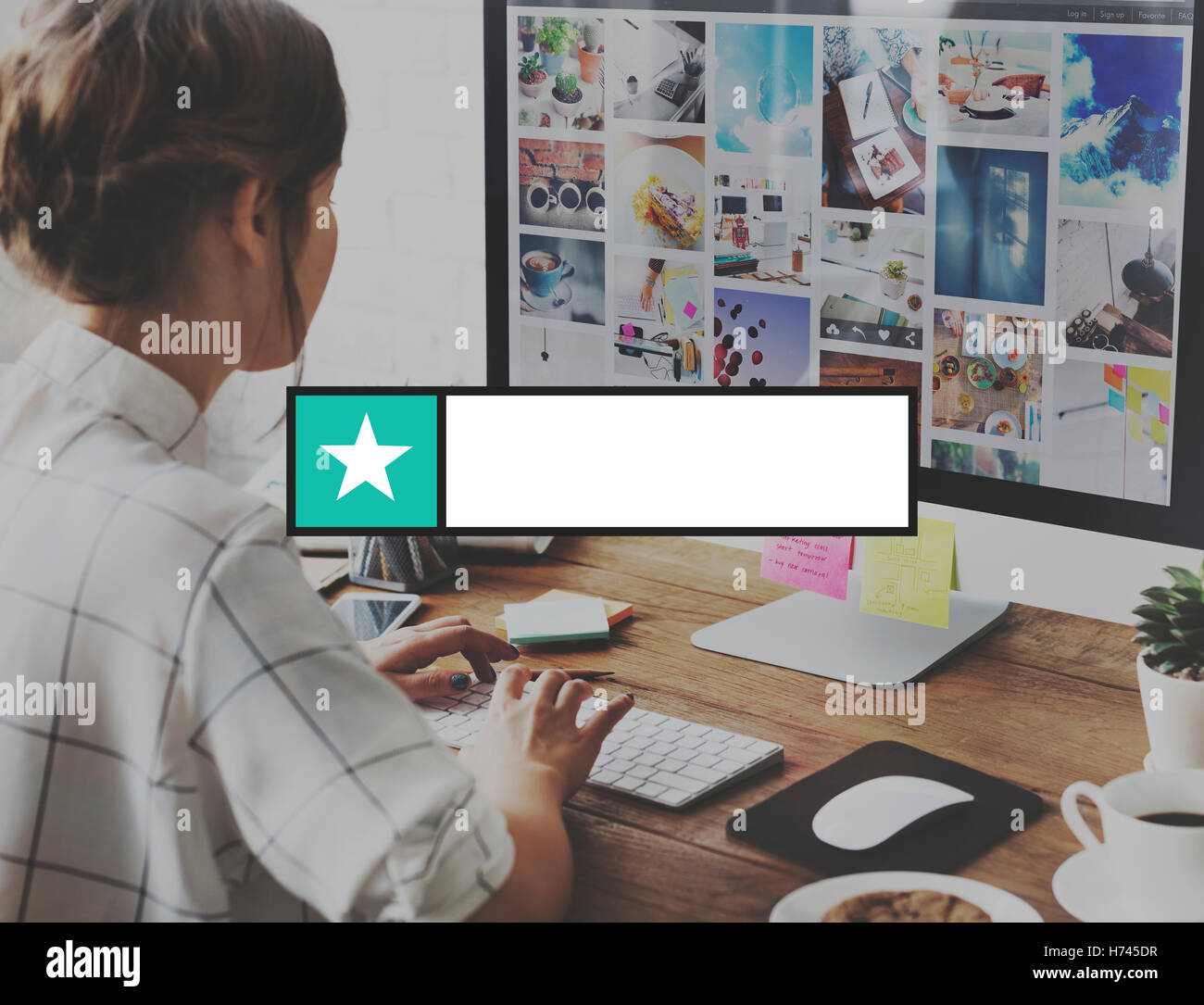 Abzeichen Kopie Banner Beschriftung leer Stempel Raumkonzept Stockfoto