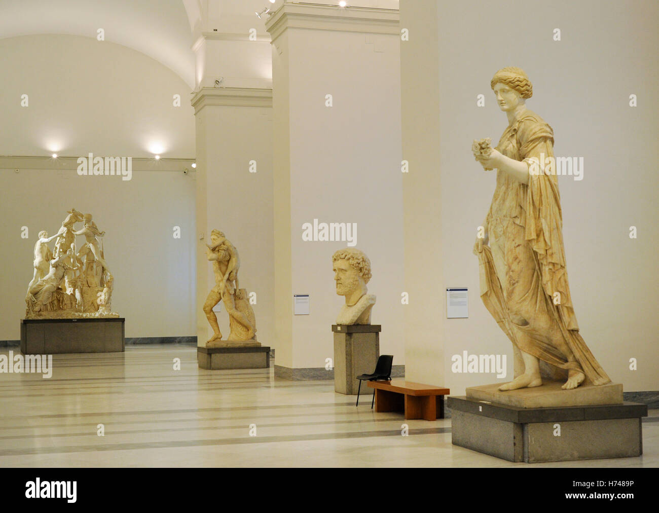 Farnese-Sammlung. Nationales Archäologisches Museum, Naples. Italien. Stockfoto