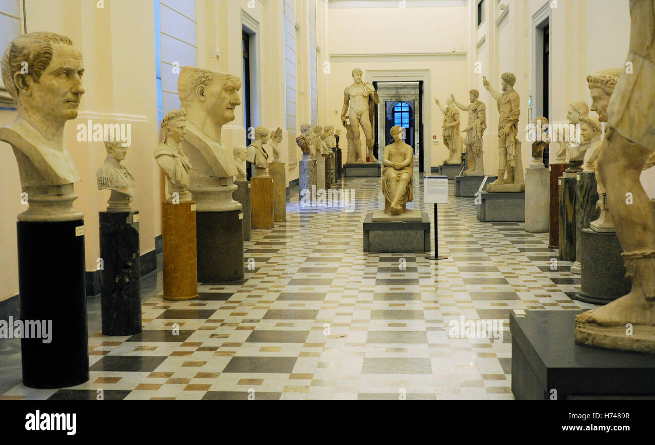 Farnese-Sammlung. Nationales Archäologisches Museum, Naples. Italien. Stockfoto