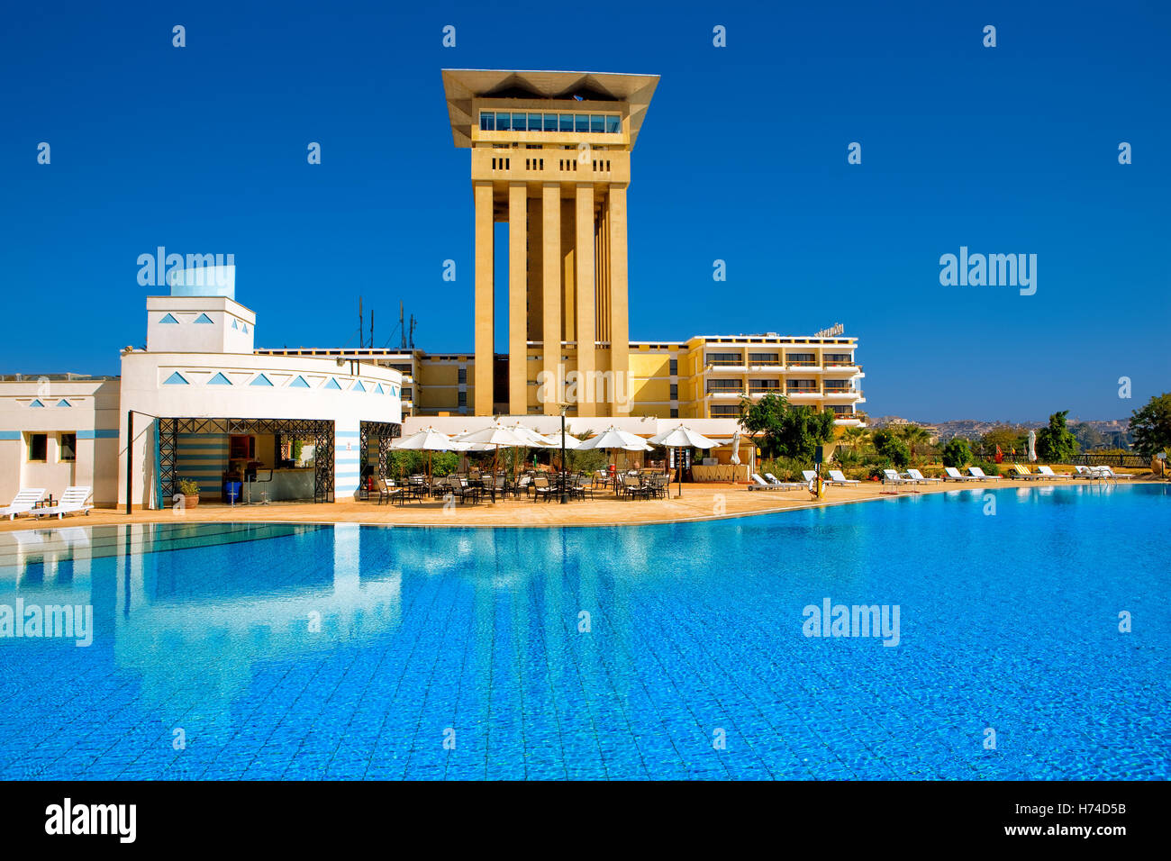 Mövenpick Hotel in Assuan, Ägypten Stockfoto