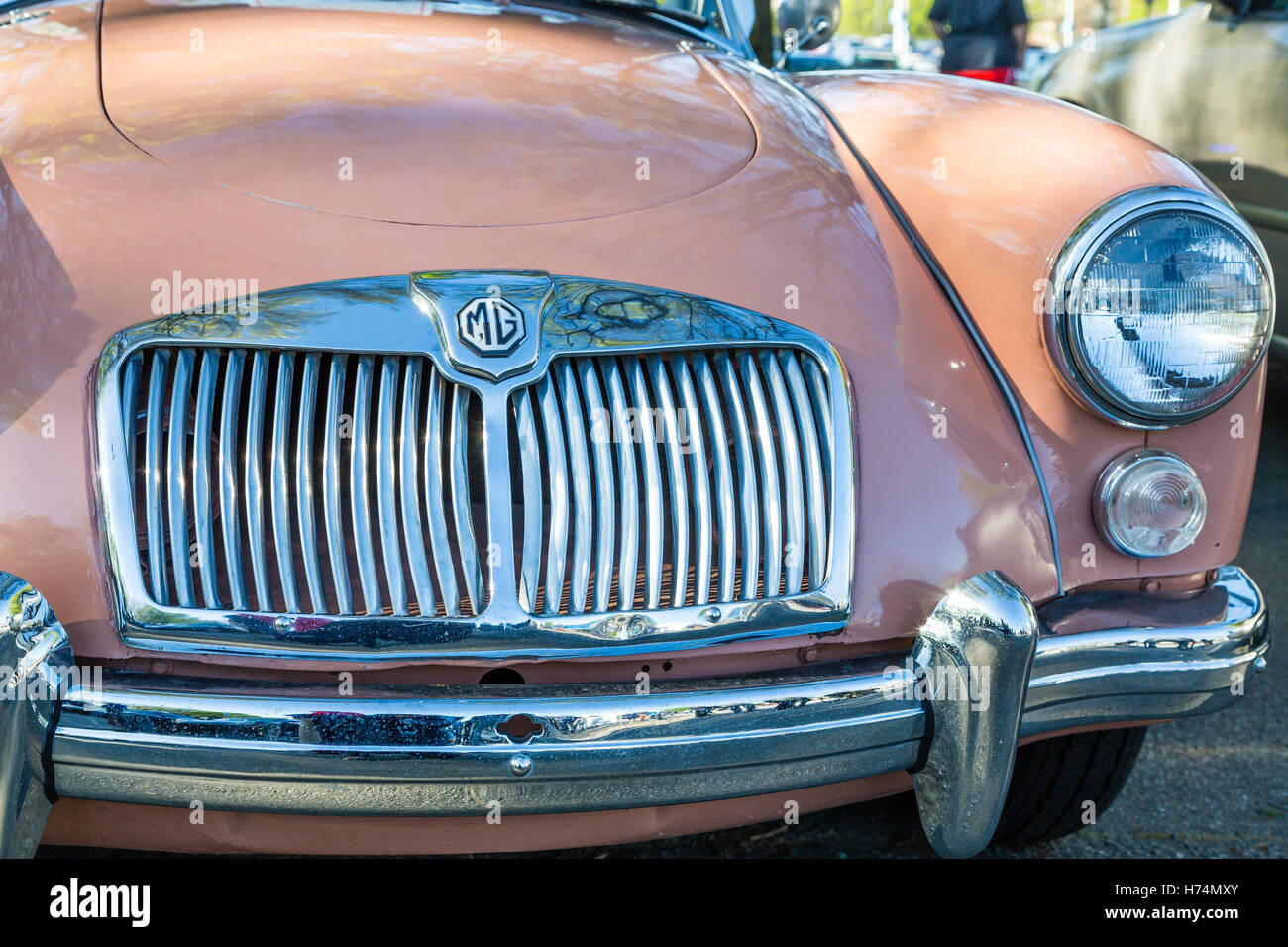 ATLANTA, GEORGIA - 1. Mai 2016: Koffein und Octane ist ein staatlich anerkanntes Autoshow statt monatlich Hunderte von Cla anzeigen Stockfoto