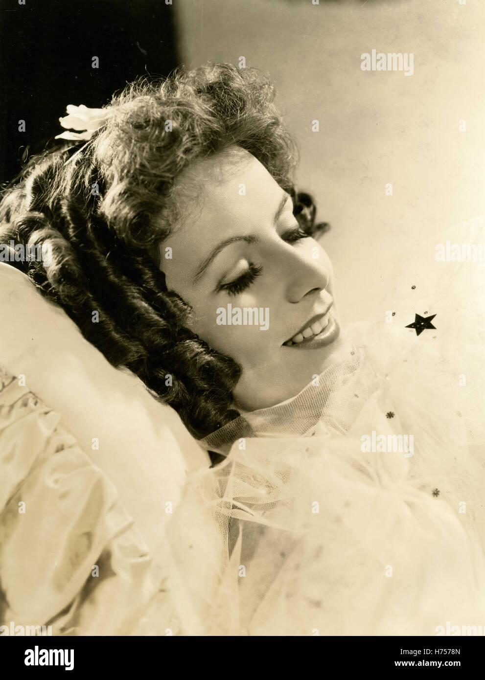 Schwedische Schauspielerin Greta Garbo in dem Film Camille, USA 1936 Stockfoto