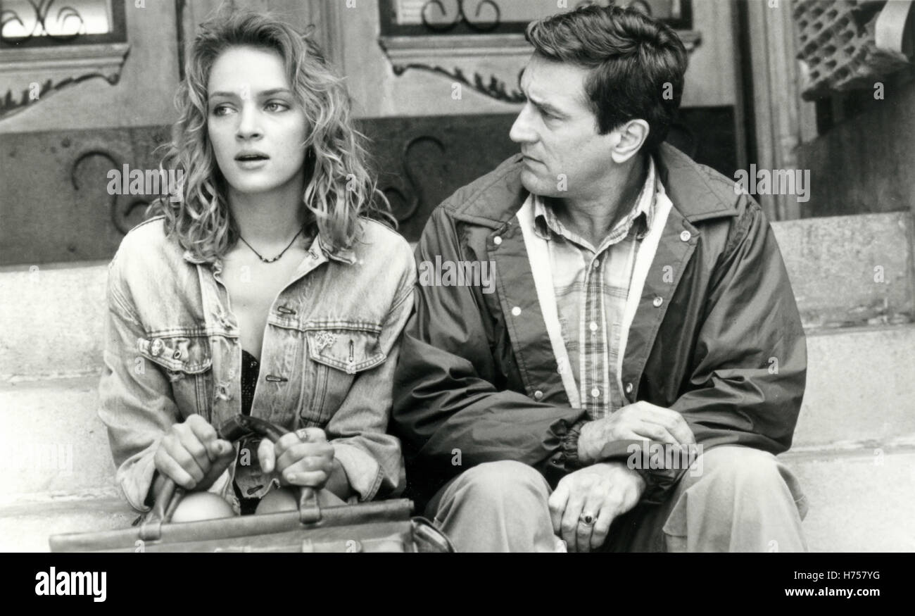 Robert De Niro und Uma Thurman in dem Film Mad Dod und Herrlichkeit, USA 1992 Stockfoto