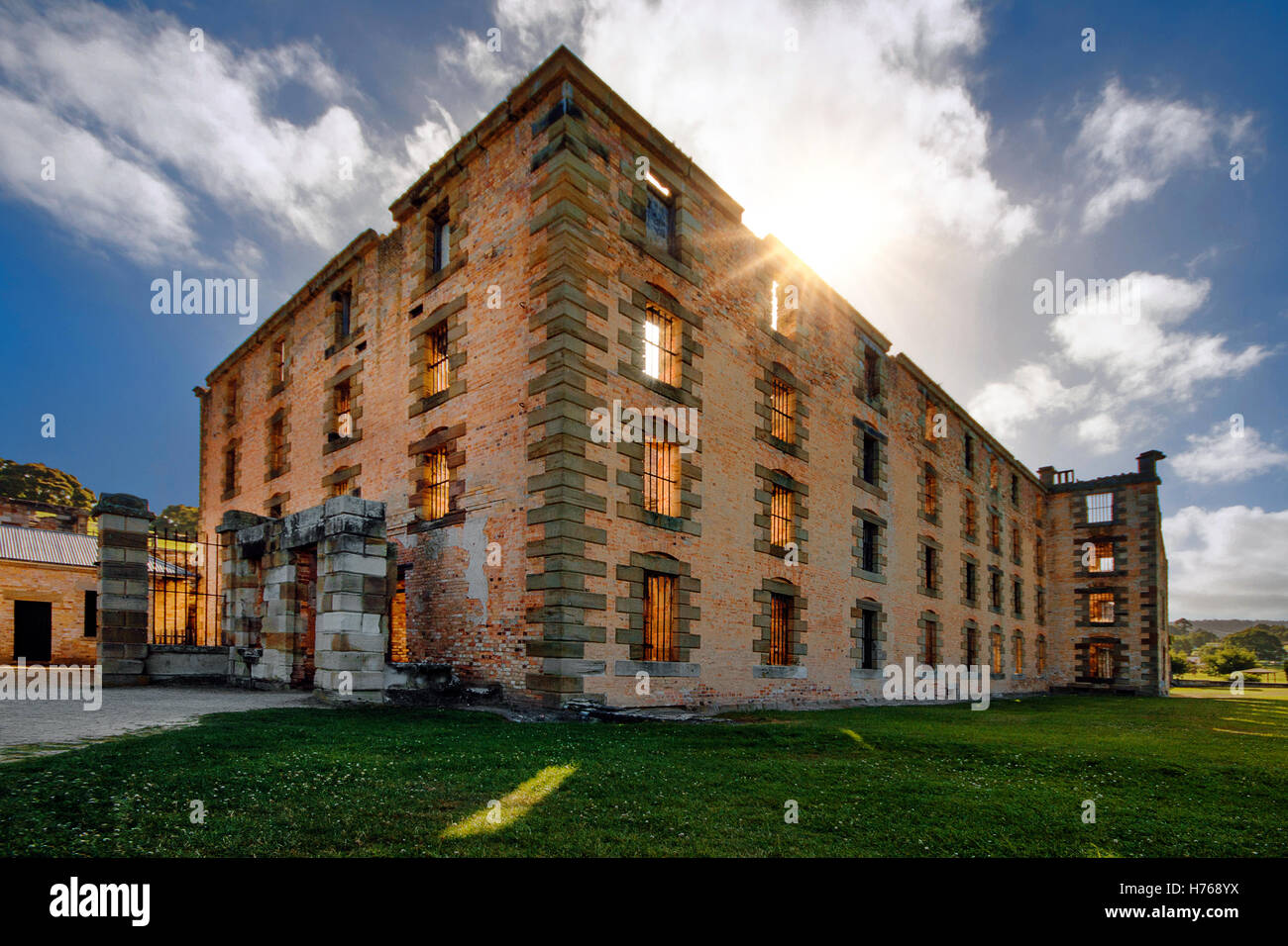 Justizvollzugsanstalt in Port Arthur, Tasmanien, Australien Stockfoto