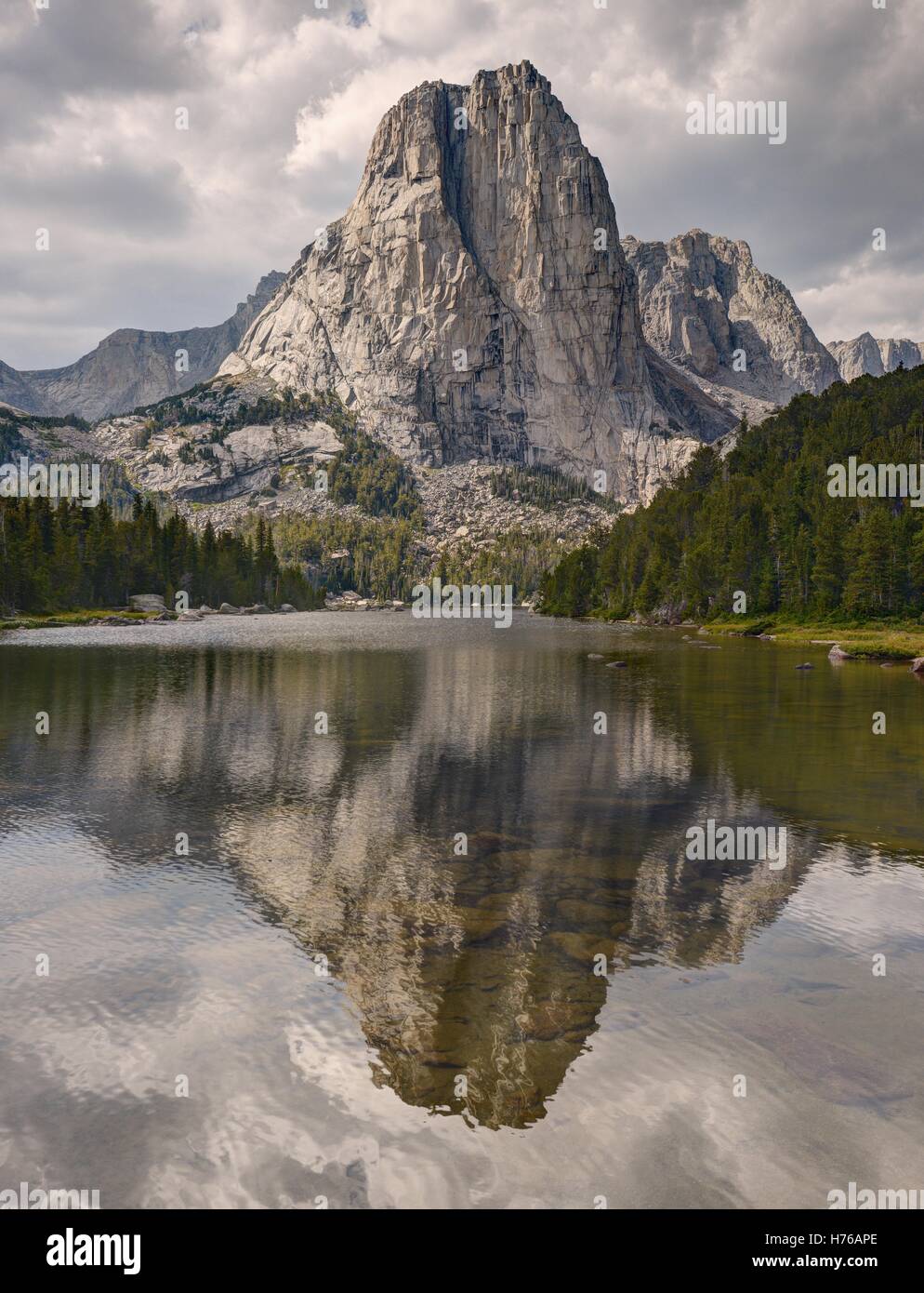 Cathedral Peak, Bridger-Teton National Forest, Wyoming, Usa Stockfoto