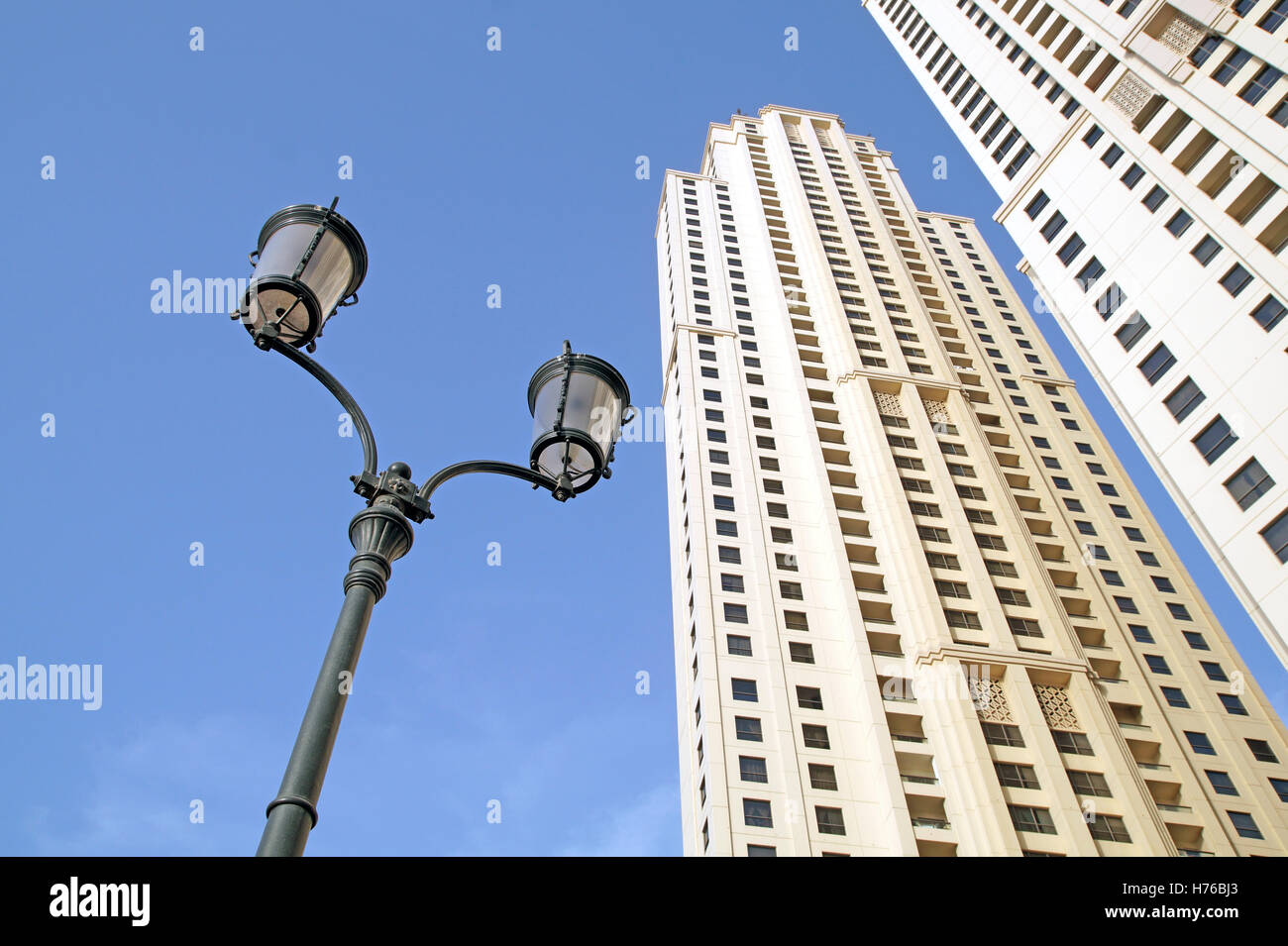 Straßenbeleuchtung Lampe Stockfoto