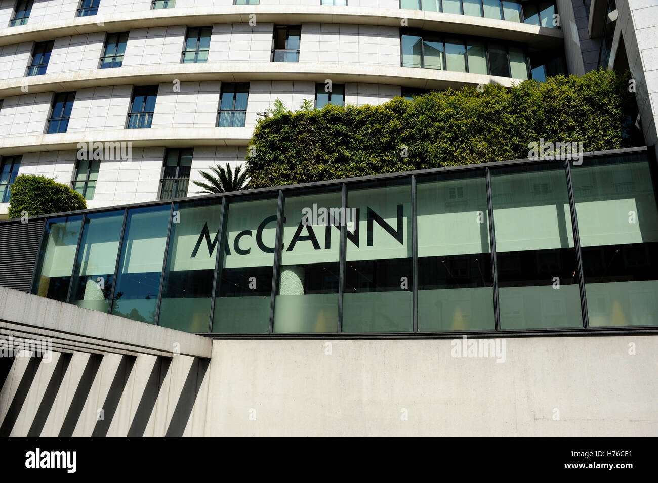 McCann, die Gebäude in der Nähe Park Edward VII, Lisboa, Lissabon, Portugal Stockfoto