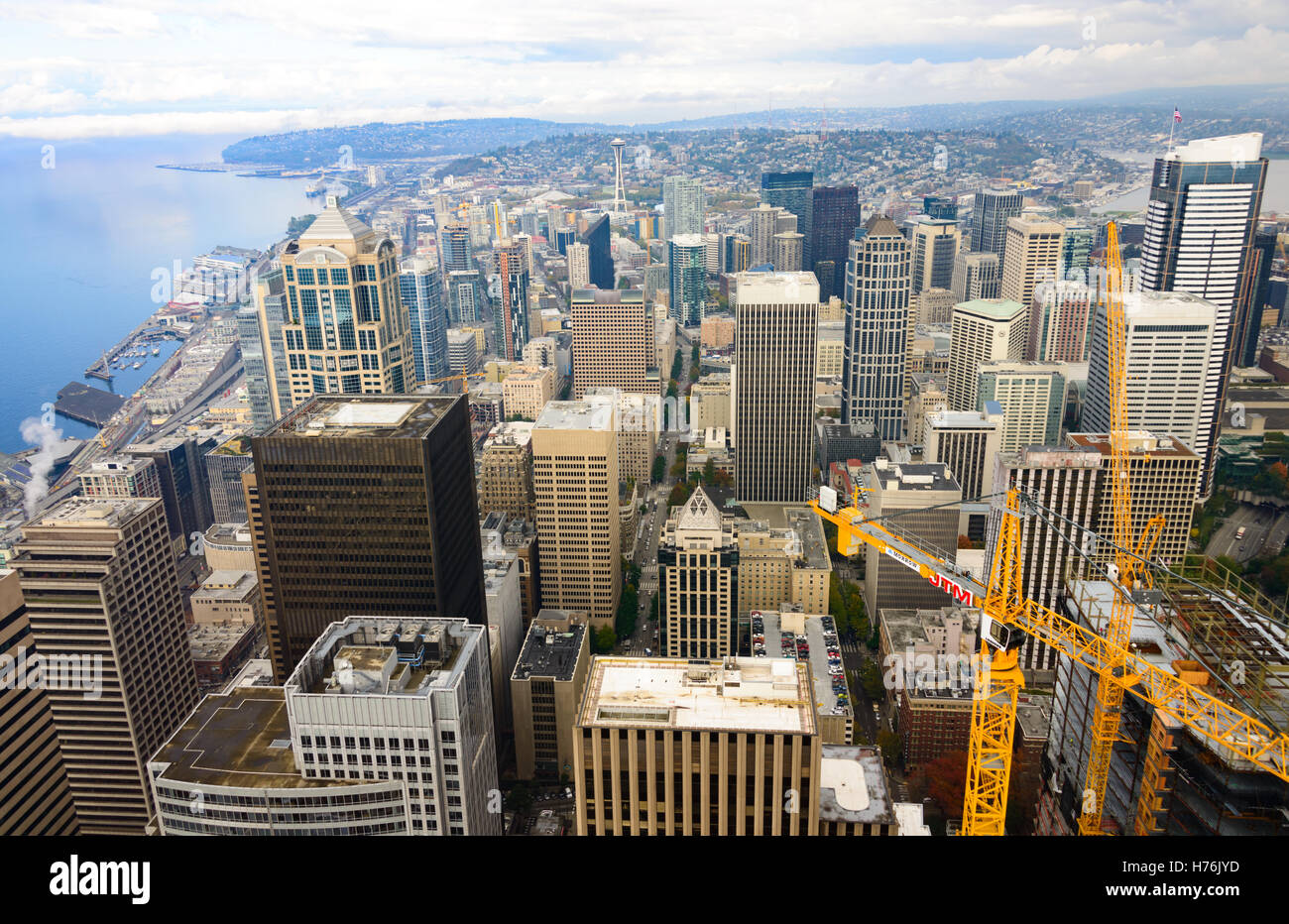 Puget Sound Seattle Stockfoto