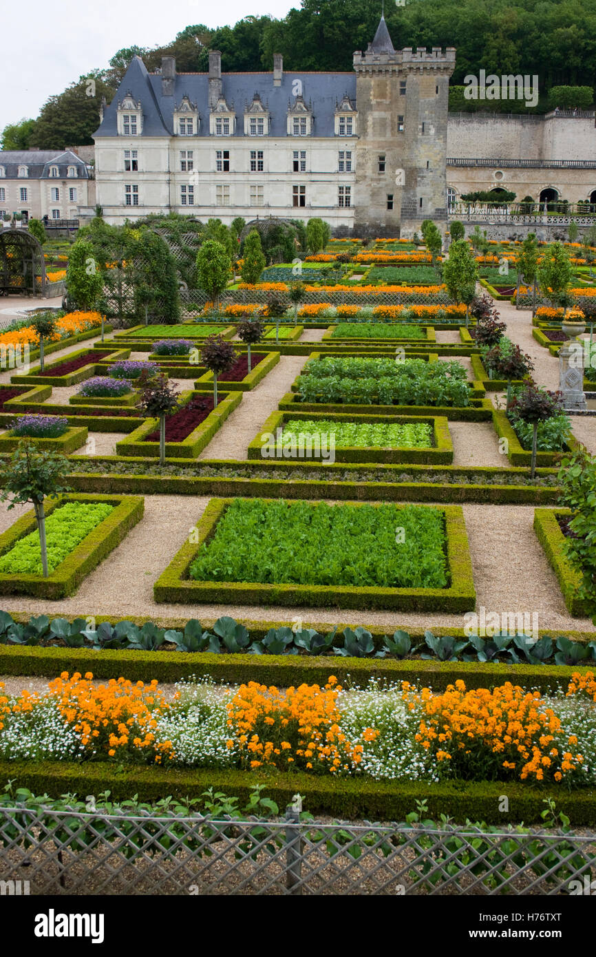 Schloss villandry garten Fotos und Bildmaterial in hoher Auflösung