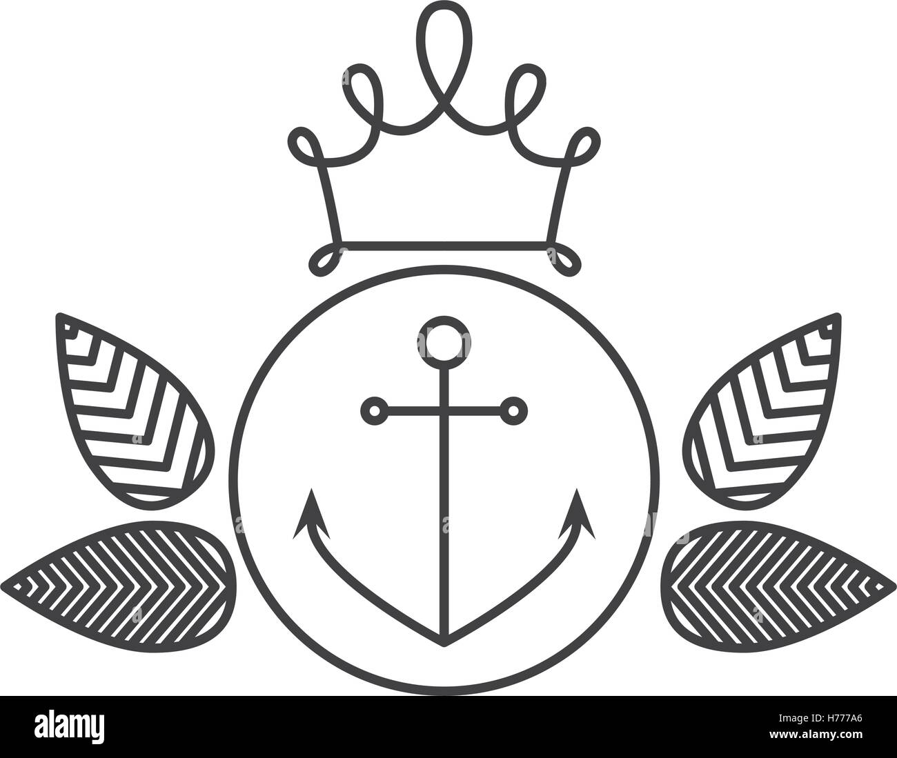 Silhouette Anker Stockfotos Und Bilder Kaufen Alamy