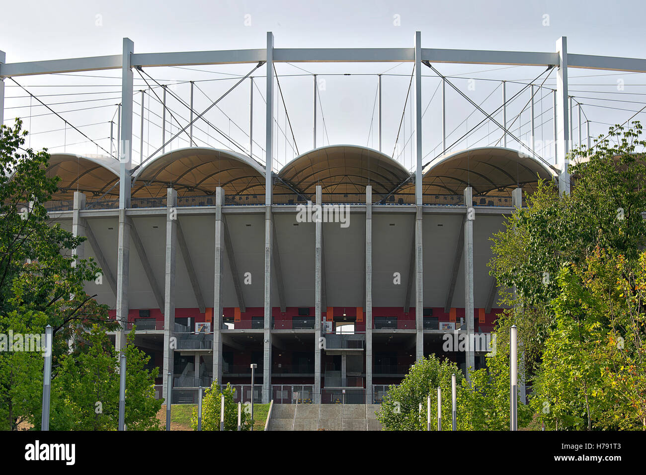 Stadion-Ansicht Stockfoto