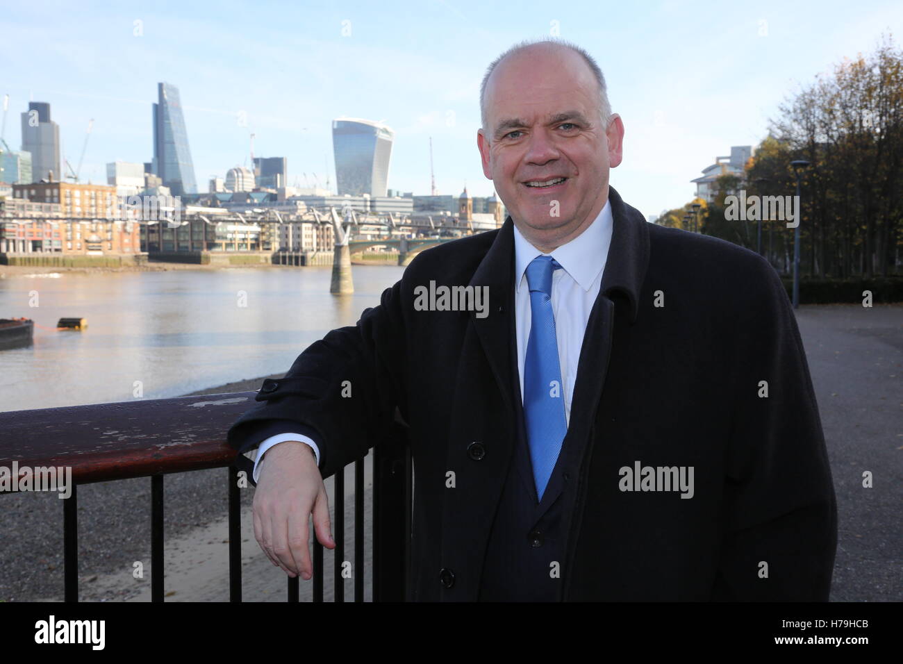 Porträt von Roger Evans, ehemaliger stellvertretender Bürgermeister von London Stockfoto