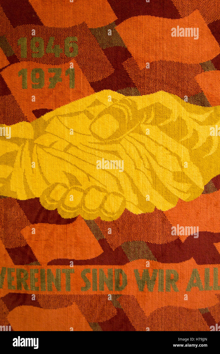 Runde Ecke (ehemaliges Hauptquartier des Ministeriums für Staatssicherheit), Leipzig, Sachsen, Deutschland Stockfoto Runde Ecke (ehemaliges Hauptquartier des Ministeriums für Staatssicherheit), Leipzig, Sachsen, Deutschland Stockfoto