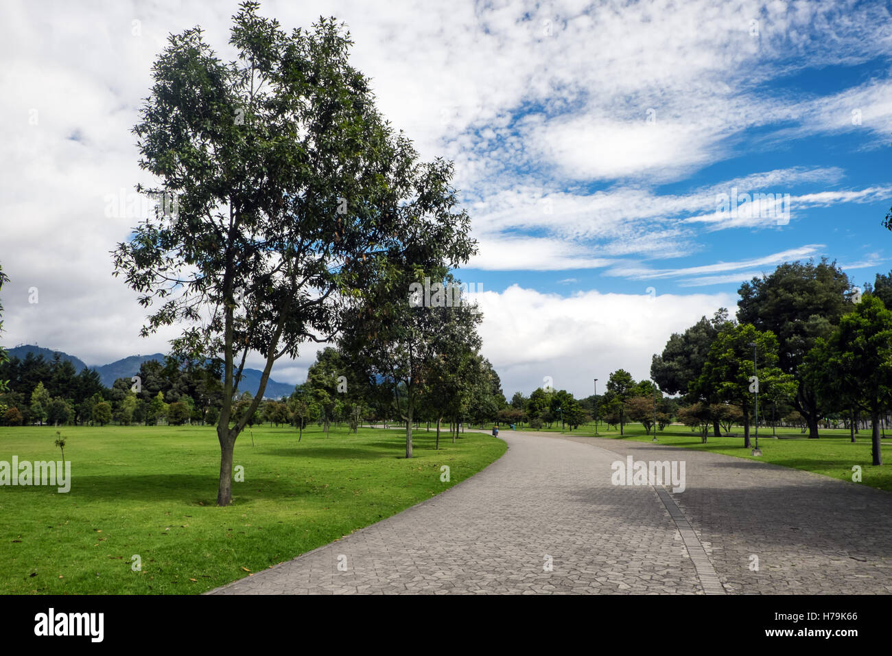 Simon Bolívar-Park, Bogotá Stockfoto