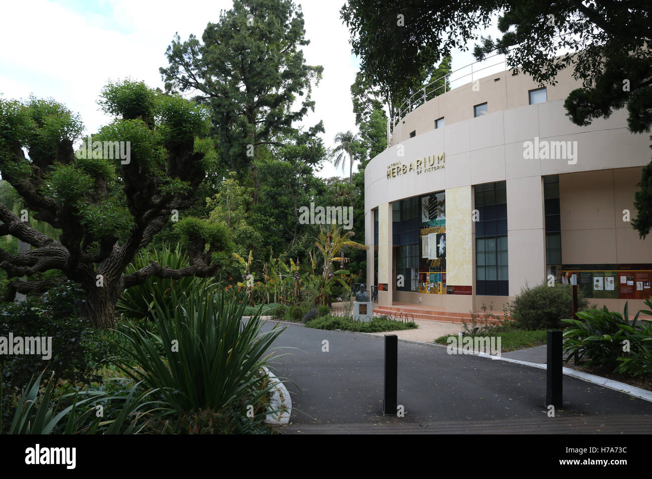 Das National Herbarium von Victoria in den Royal Botanic Gardens in Melbourne. Stockfoto