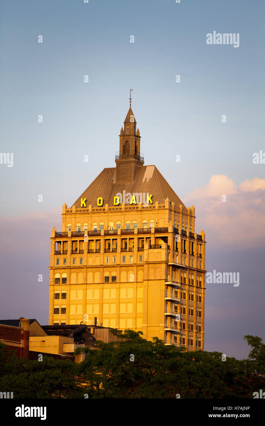 Die Heimat von Kodak ist Rochester, New York, USA. Stockfoto