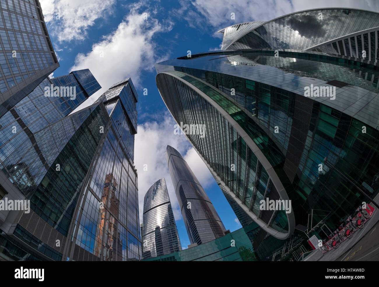 Moskau internationales Geschäftszentrum, Russland Stockfoto