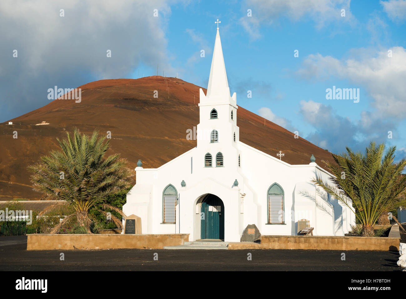 Ascension Insel St. Mary's Kirche Georgetown Teil der anglikanischen Diözese von St. Helena Stockfoto