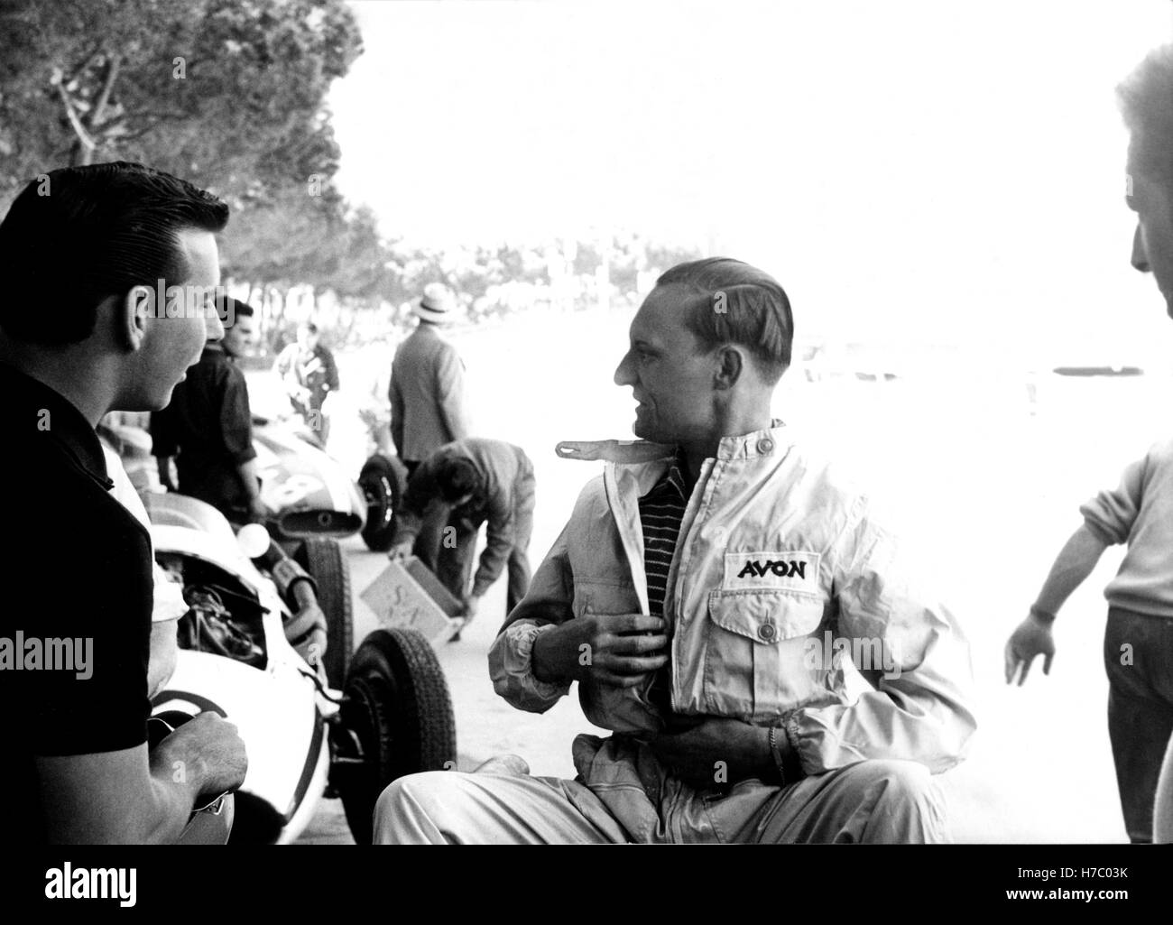 Bernie Ecclestone 1958 Monaco Stockfoto