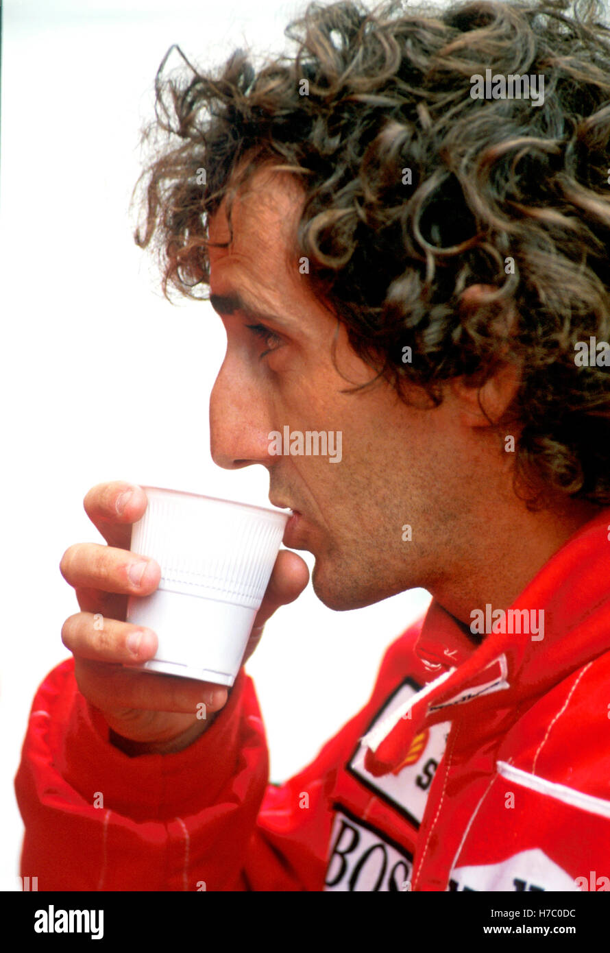 Alain Prost Stockfoto