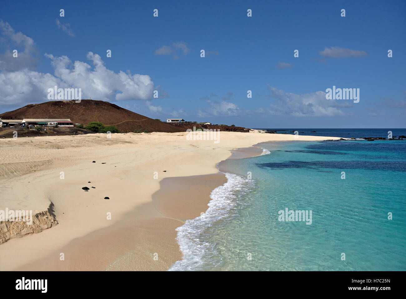 Strand suchen West vom Pierhead in Georgetown auf der Insel Ascension Stockfoto