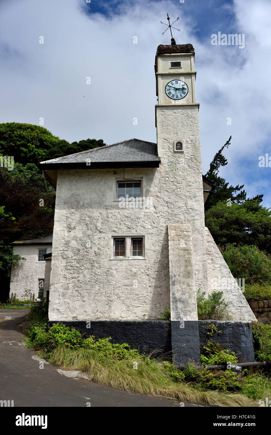 Das Red Lion aufbauend auf Green Mountain auf Ascension Island Stockfoto