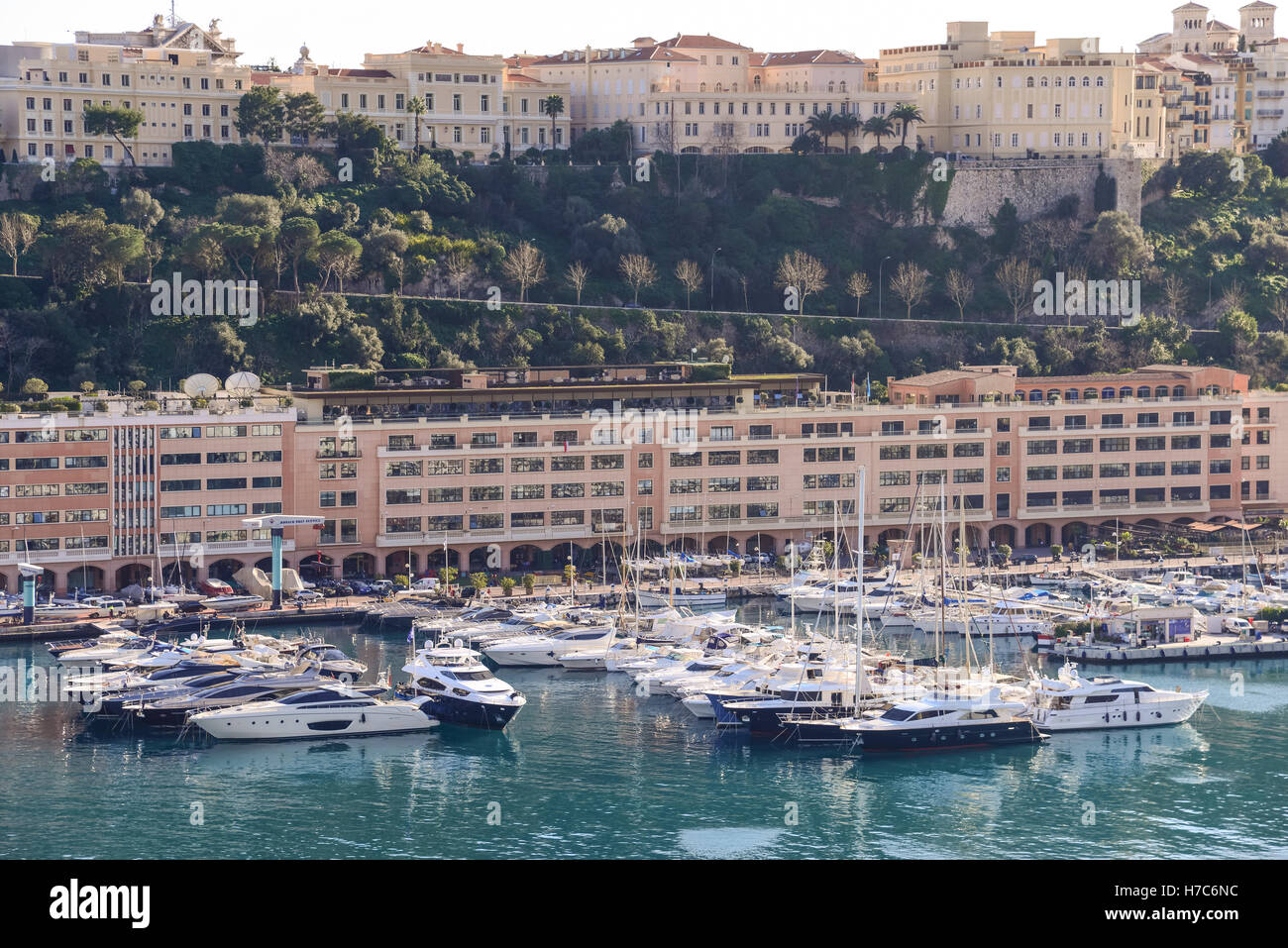 Hafen von Monaco, Monaco Stockfoto