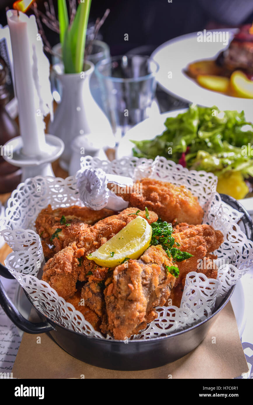 Fried Chicken, Graz, Österreich Stockfoto