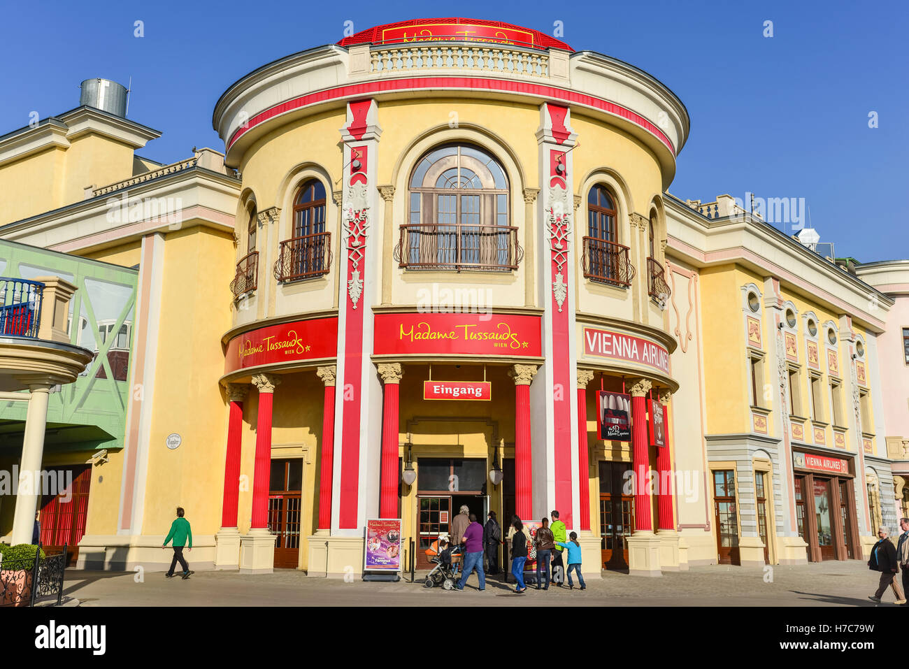 Madame Tussauds Wien, Wien, Österreich Stockfoto