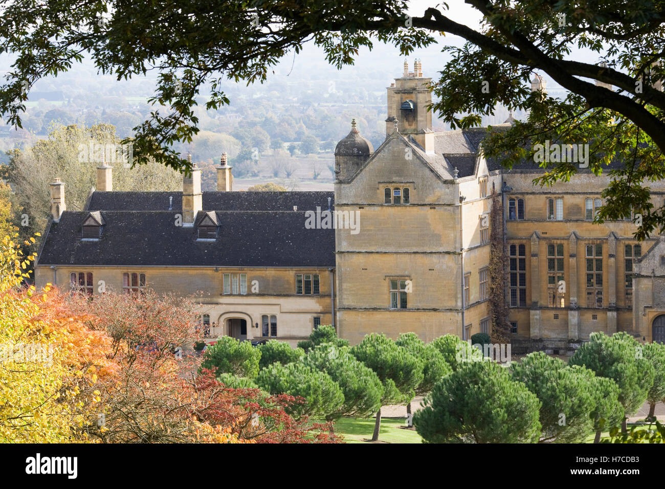 London Park aus dem Arboretum. Stockfoto